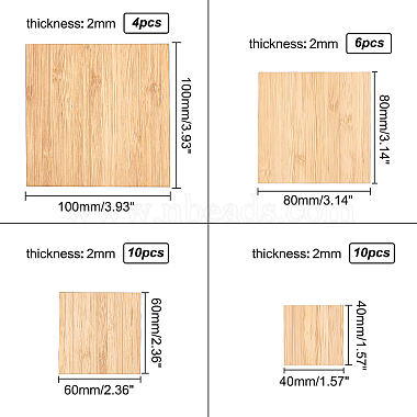 Olycraft Square Wooden Boards for Painting(AJEW-OC0001-93)-2