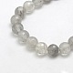 Natural Gemstone Cloudy Quartz Faceted Round Bead Strands(G-O021-8mm-03A)-2