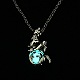 Ожерелья с подвесками из светящегося сплава(NJEW-F284-06B)-1