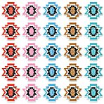 10Pcs 5 Colors Silicone Focal Beads, DIY Nursing Necklaces Making, Mixed Color, 28x29x8mm, Hole: 2mm, 2pcs/color(SIL-CJ0001-57)