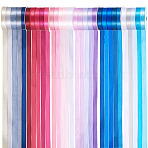 6 Rolls 6 Colors Polyester Ribbon, for Gift Wrapping, Mixed Color, 3/8 inch(10mm), 1 roll/color(OCOR-TA0002-29)