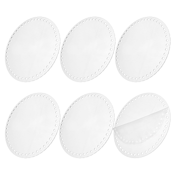 Transparent Acrylic Weaving Board, Weaving Material, for Knitting Bag, Women Bags Handmade DIY Accessories, Flat Round, Clear, 180x2mm, Hole: 6mm