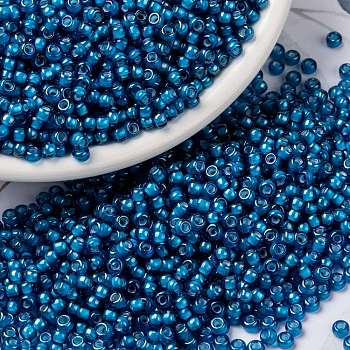 MIYUKI Round Rocailles Beads, Japanese Seed Beads, 8/0, (RR3766), 8/0, 3mm, Hole: 1mm, about 422~455pcs/10g