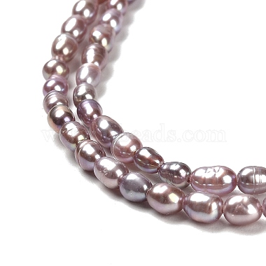 Natural Cultured Freshwater Pearl Beads Strands(PEAR-E016-148)-3