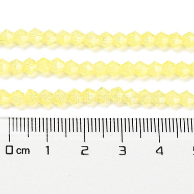 Baking Painted Transparent Glass Beads Strands(DGLA-F029-J4mm-06)-5