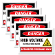 5Pcs Waterproof PVC Warning Sign Stickers(DIY-WH0237-026)-1