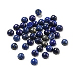 Natural Lapis Lazuli Cabochons, Half Round, 3x1.5mm(G-Q173-01A-11)