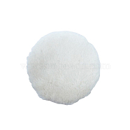 Fluffy Miniature Carpets, for Dollhouse Bedroom Decoration, Round Pattern, 120mm(MIMO-PW0001-005B-01)