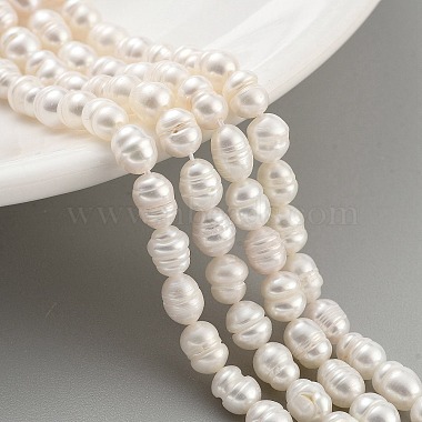 Natural Cultured Freshwater Pearl Beads Strands(PEAR-P062-06C)-2