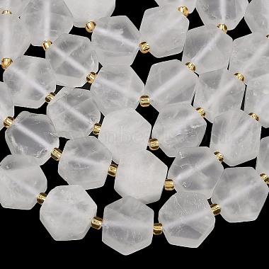 cristal de cuarzo hebras naturales(G-A291-A04-01)-5