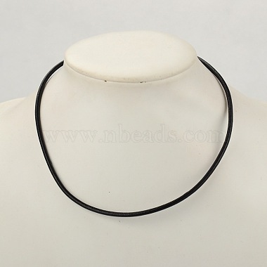 Collier en cuir de vachette création(X-AJEW-JW00001-03)-2