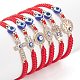 Ensemble de bracelets de perles tressées en résine de style 6 pièces 6(BJEW-JB08808)-4