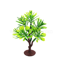 Simulation Tree Green Decoration Model, Micro Landscape Dollhouse Accessories, Pretending Prop Decorations, Green, 110x80mm(PW-WG4B3E5-01)