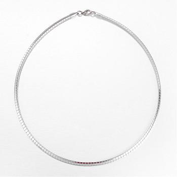 304 Stainless Steel Necklaces, with Lobster Clasps, Stainless Steel Color, 141mm(5-1/2 inch)