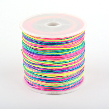 Nylon Thread, Colorful, 1mm, about 87.48 yards(80m)/roll