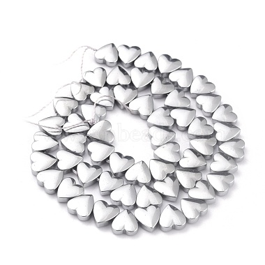 Chapelets de perles en hématite synthétique sans magnétiques(G-B014-10B-03)-2