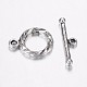 Tibetan Style Alloy Toggle Clasps(PALLOY-G117-05AS)-1