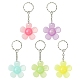 Flower Resin Keychain(KEYC-YW00152-01)-2
