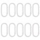 10Pcs Alloy Spring Gate Rings(FIND-TA0009-25G)-1