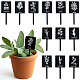 24pi&egrave;ce &eacute;tiquette de plante en acrylique(DIY-SP0006-50)-1