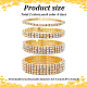 8Pcs 8 Style Crystal Rhinestone Tennis Bracelets Set(BJEW-AN0001-51)-7