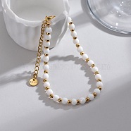 Handmade beaded pearl bracelet, niche design, minimalist bracelet(BN7202-5)