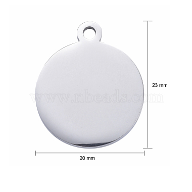304 Stainless Steel Pendants(STAS-I140-01A-S)-3