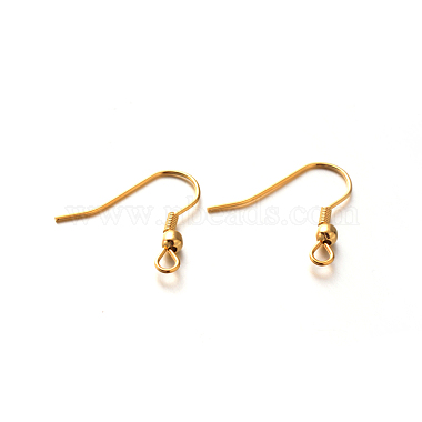 Golden Stainless Steel Earring Hooks