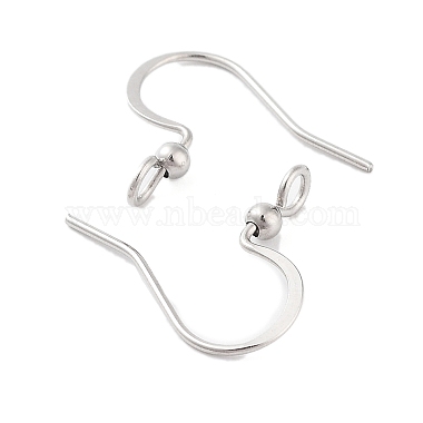 316 Surgical Stainless Steel Earring Hooks(STAS-K274-10P)-2