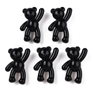 Black Bear Acrylic Pendants