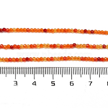 Transparent Glass Beads Strands(GLAA-H027-01I)-5