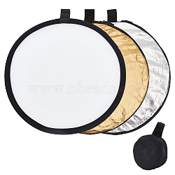 5 in 1 Nylon Photography Reflector, Collapsible Light Reflector, Colorful, 300x4mm(AJEW-WH0038-72C)