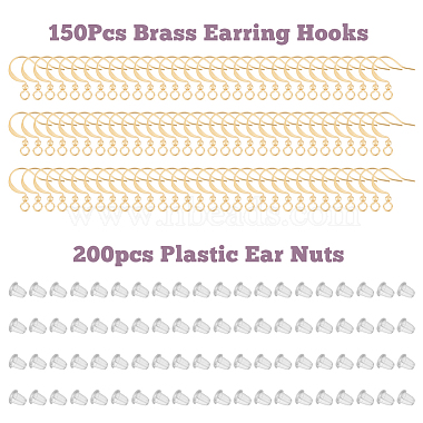 150Pcs Brass Earring Hooks(KK-DC0002-43)-3
