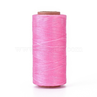 0.8mm PearlPink Waxed Polyester Cord Thread & Cord