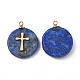 naturelles lapis-lazuli pendentifs(STAS-C064-VC862)-3