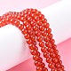 Natural Carnelian Beads Strands(X-G-C076-6mm-2A)-6