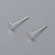 Accessoires de puces d'oreilles en 304 acier inoxydable(STAS-H436-24S-4mm)-1