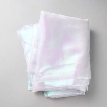 Laser Polyester Fabric, for Stage Show Decoration, White, 1500mm, 6m/pc