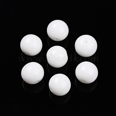 Undurchsichtige einfarbige Glasperlen(X1-GLAA-N007-10mm-A06)-1