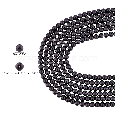 Eco-Friendly Dyed Glass Pearl Round Beads Strands(HY-PH0013-18-6mm)-2
