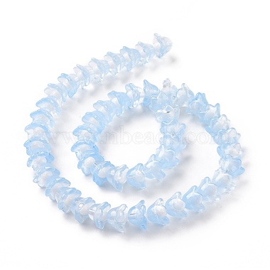 Chapelets de perles en verre transparente  (LAMP-H061-01C-09)-3