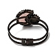 bracelets naturels en labradorite et quartz rose(BJEW-G679-02R)-4