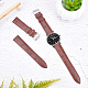 bracelets de montre en cuir gorgecraft(WACH-GF0001-001A-02)-5