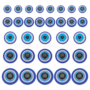 Blue Resin Craft Eyes