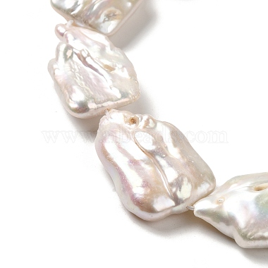 Brins de perles de keshi naturelles(PEAR-E016-002)-3