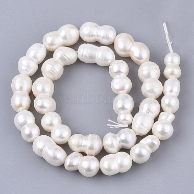 Perle baroque naturelle perles de perles de keshi(PEAR-Q015-030)-2