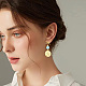 14Pcs Brass Stud Earring Findings(KK-BBC0028-66G)-5