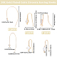 12Pcs 3 Styles Brass Earring Hooks(ZIRC-BBC0003-18)-2