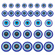 350Pcs 5 Styles Craft Resin Doll Eyes(DIY-AR0003-15)-1