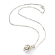 Ожерелья с подвесками в форме сердца из светящегося сплава(NJEW-F284-07A)-3